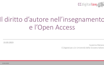 Il Diritto d’autore nell’insegnamento e l’Open Access