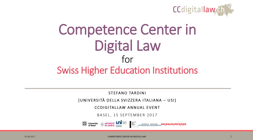 Annual event – starting of CCdigitallaw