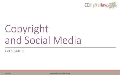 Copyright and Social Media