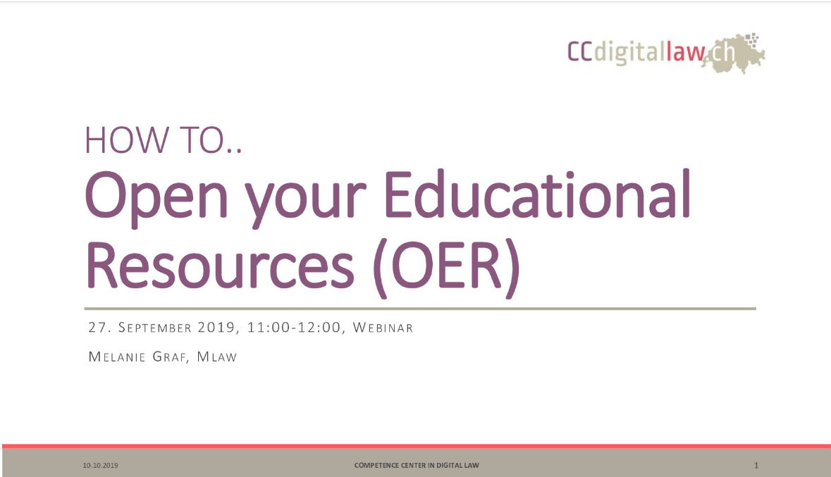 Open Education Resources