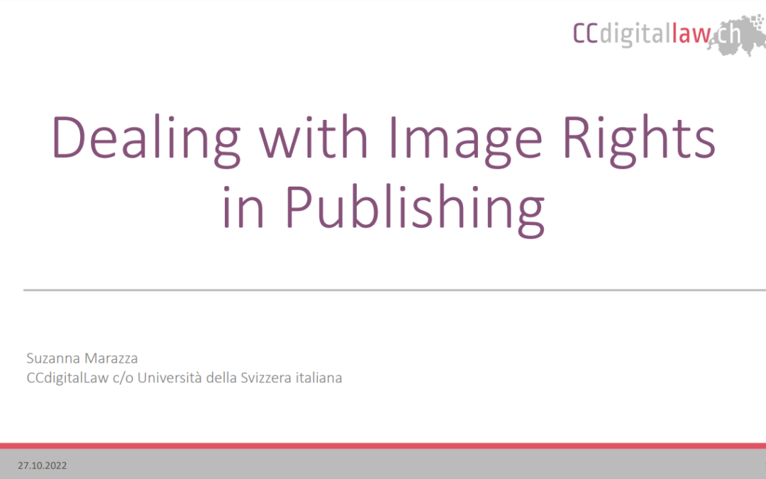 Dealing with image rights in publishing