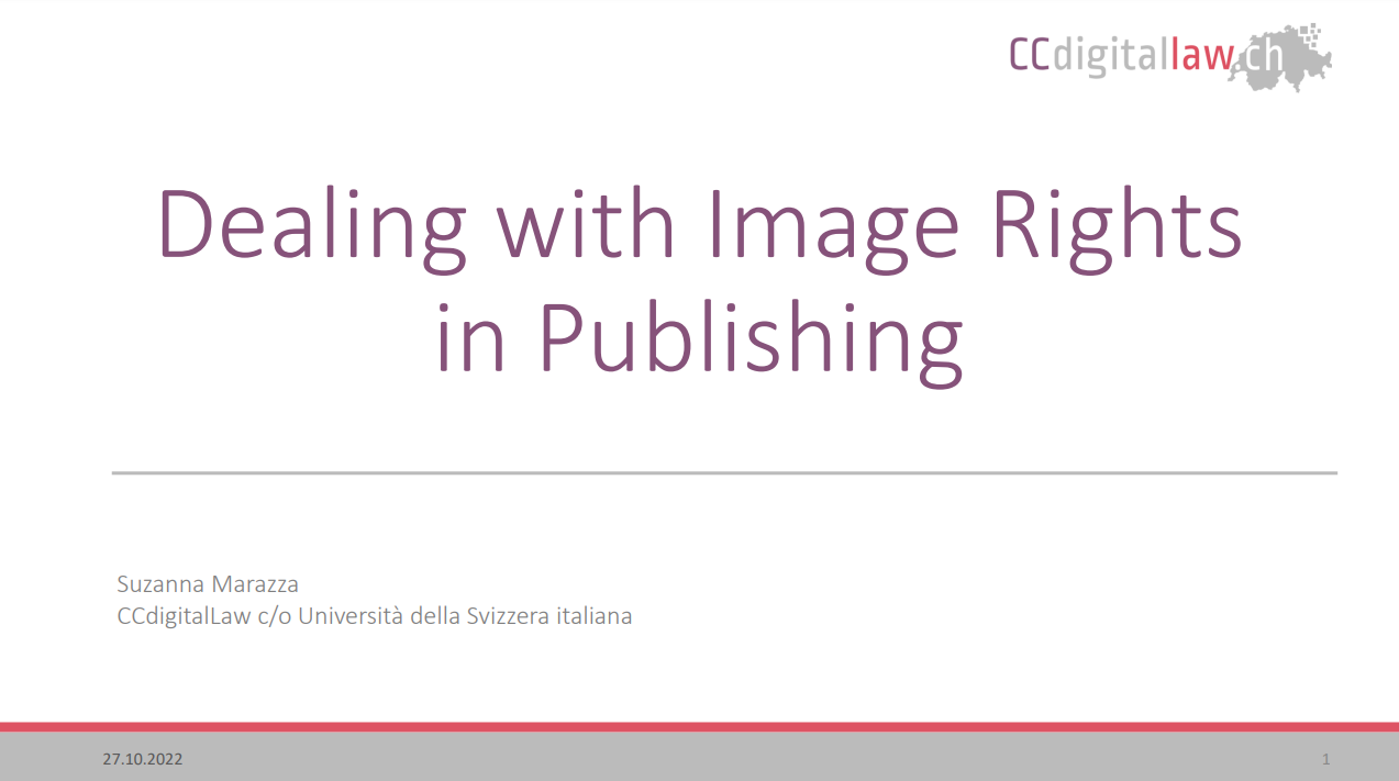 Dealing with image rights in publishing