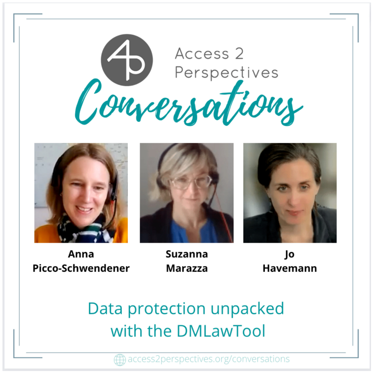 Data Protection and Copyright unpacked with the DMLawTool – A conversation with Anna Picco-Schwendener and Suzanna Marazza