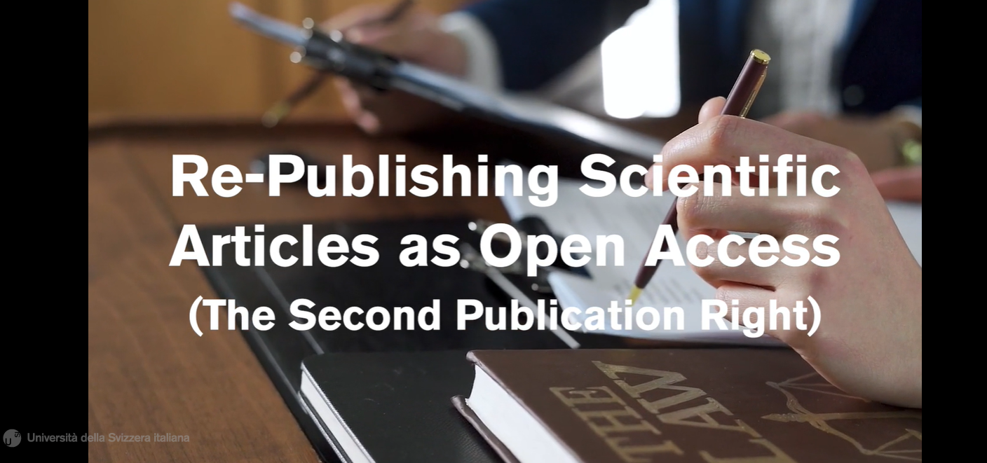 The Second Publication Right